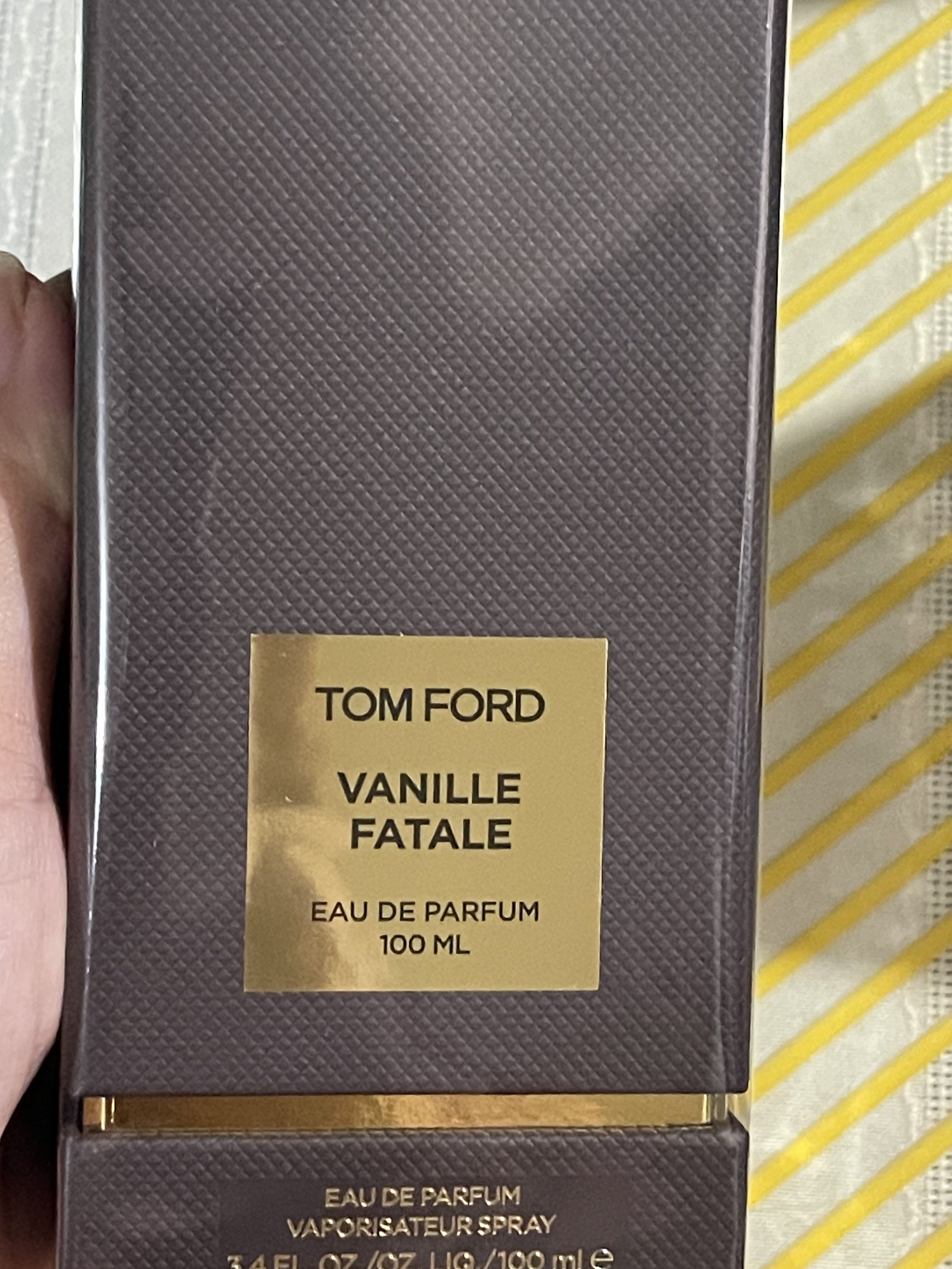 PO) Tom Ford Vanille Fatale 100ml, Beauty & Personal Care, Fragrance &  Deodorants on Carousell