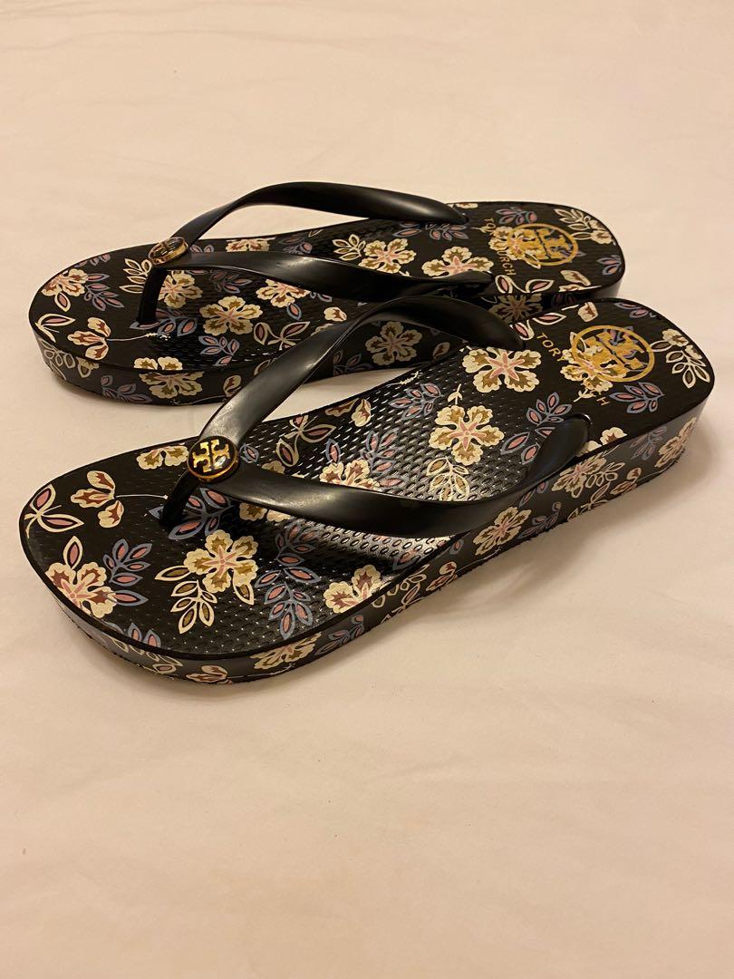 Tory burch flip flops size outlet 8