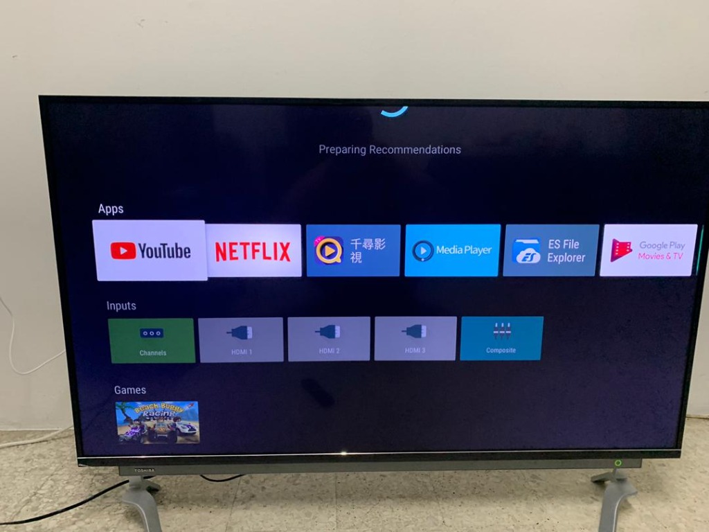 Toshiba 49 inch tv outlet
