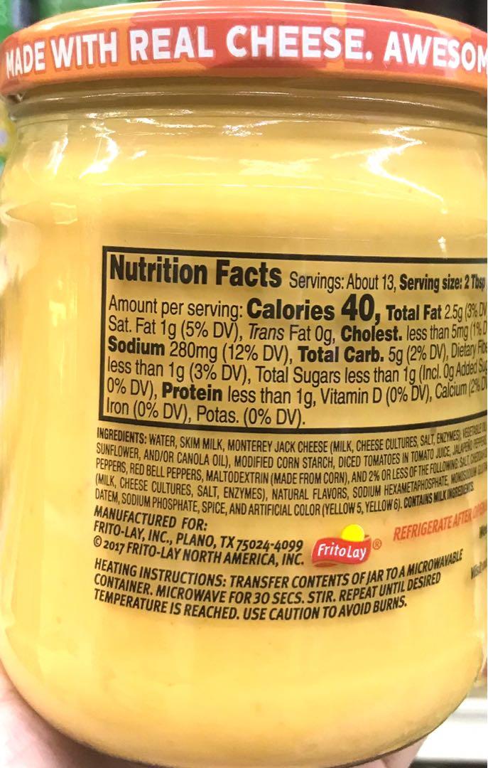 Tostitos Salsa Con Queso Cheese Medium 425.2g, Food & Drinks ...