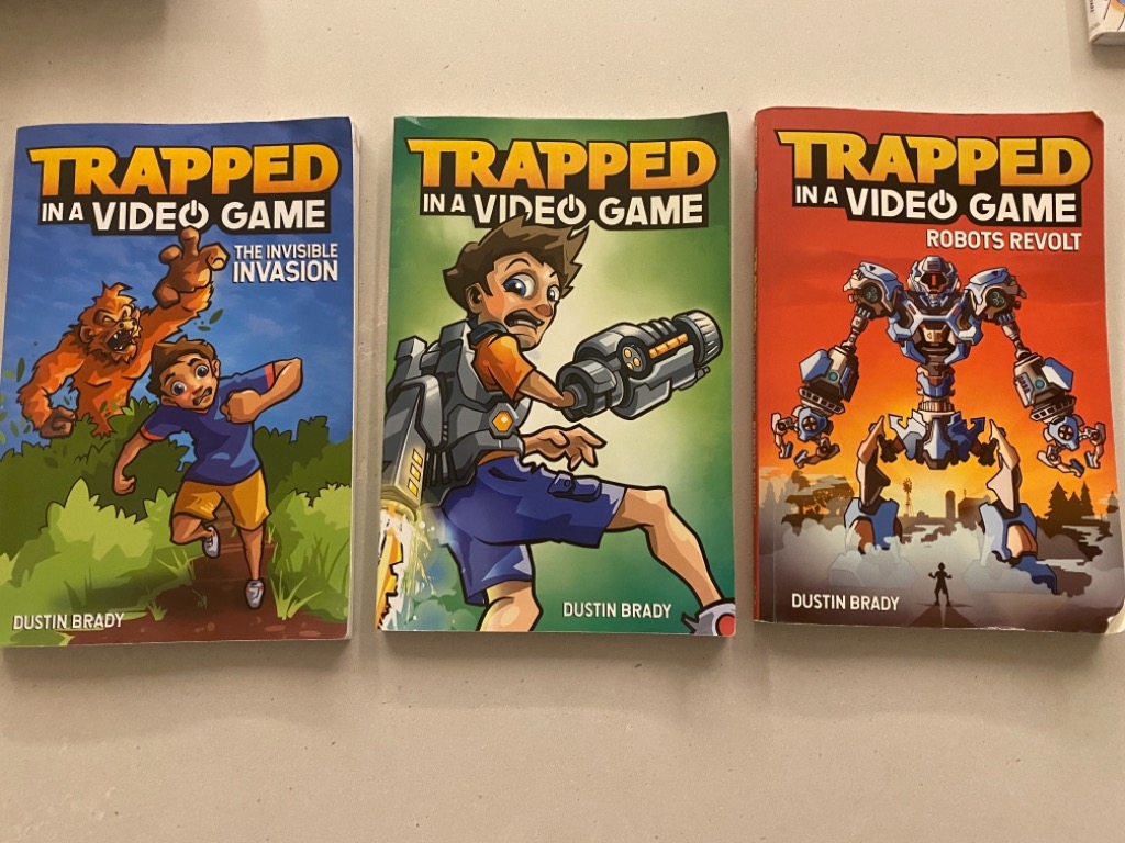 Trapped in Video Game book series, Hobbies & Toys, Books & Magazines