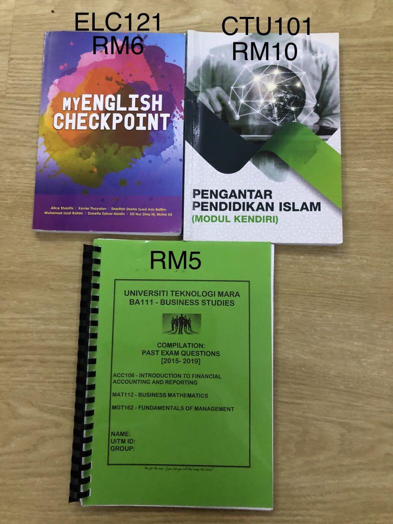 UITM BOOKS, Textbooks on Carousell