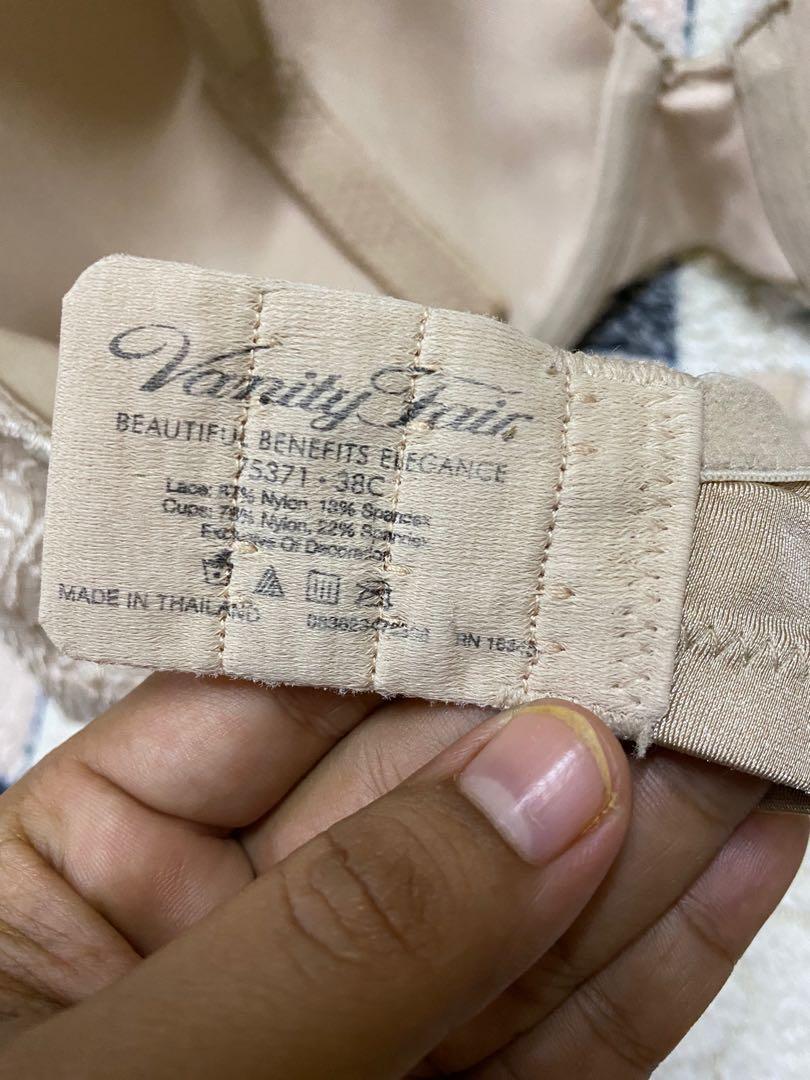 Vanity Fair bra 38C / 40B, Women's Fashion, Tops, Blouses on Carousell