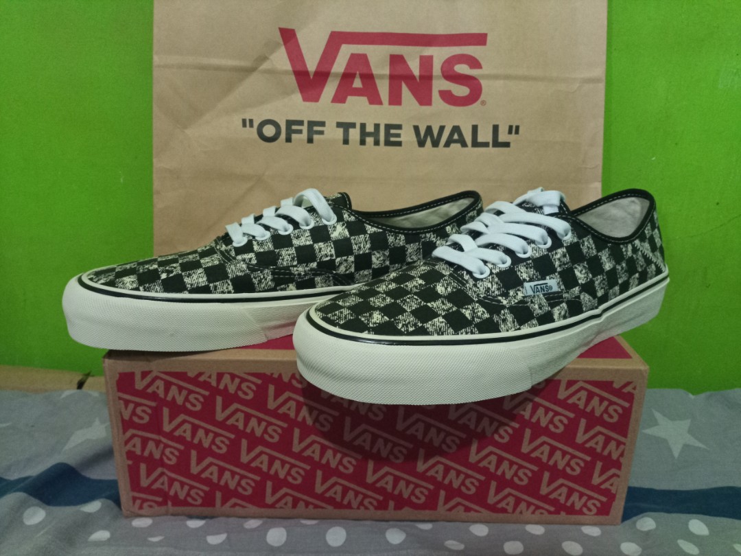 vans authentic sf checkerboard