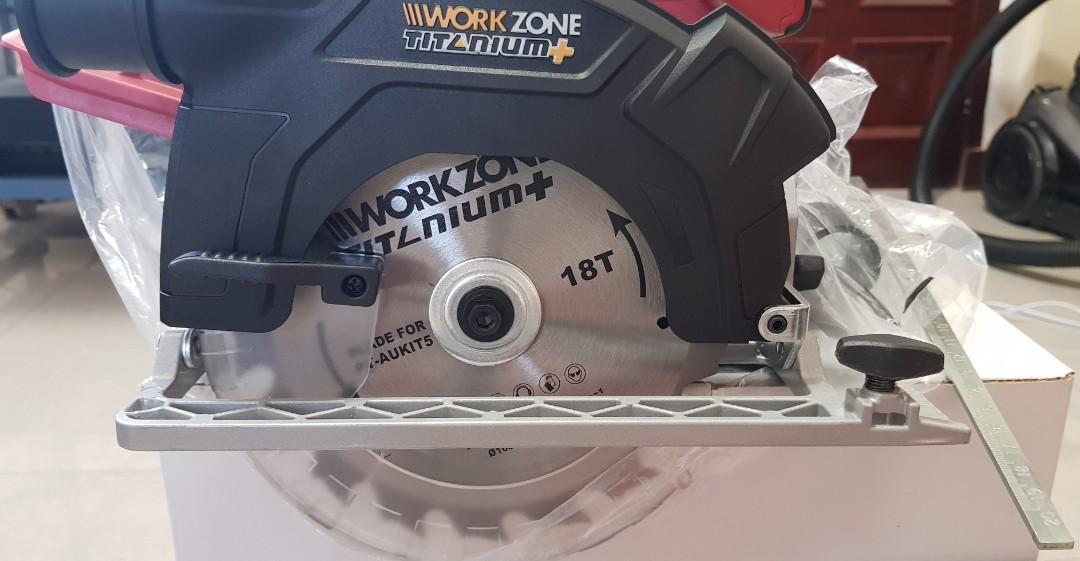 Workzone 20v circular saw store