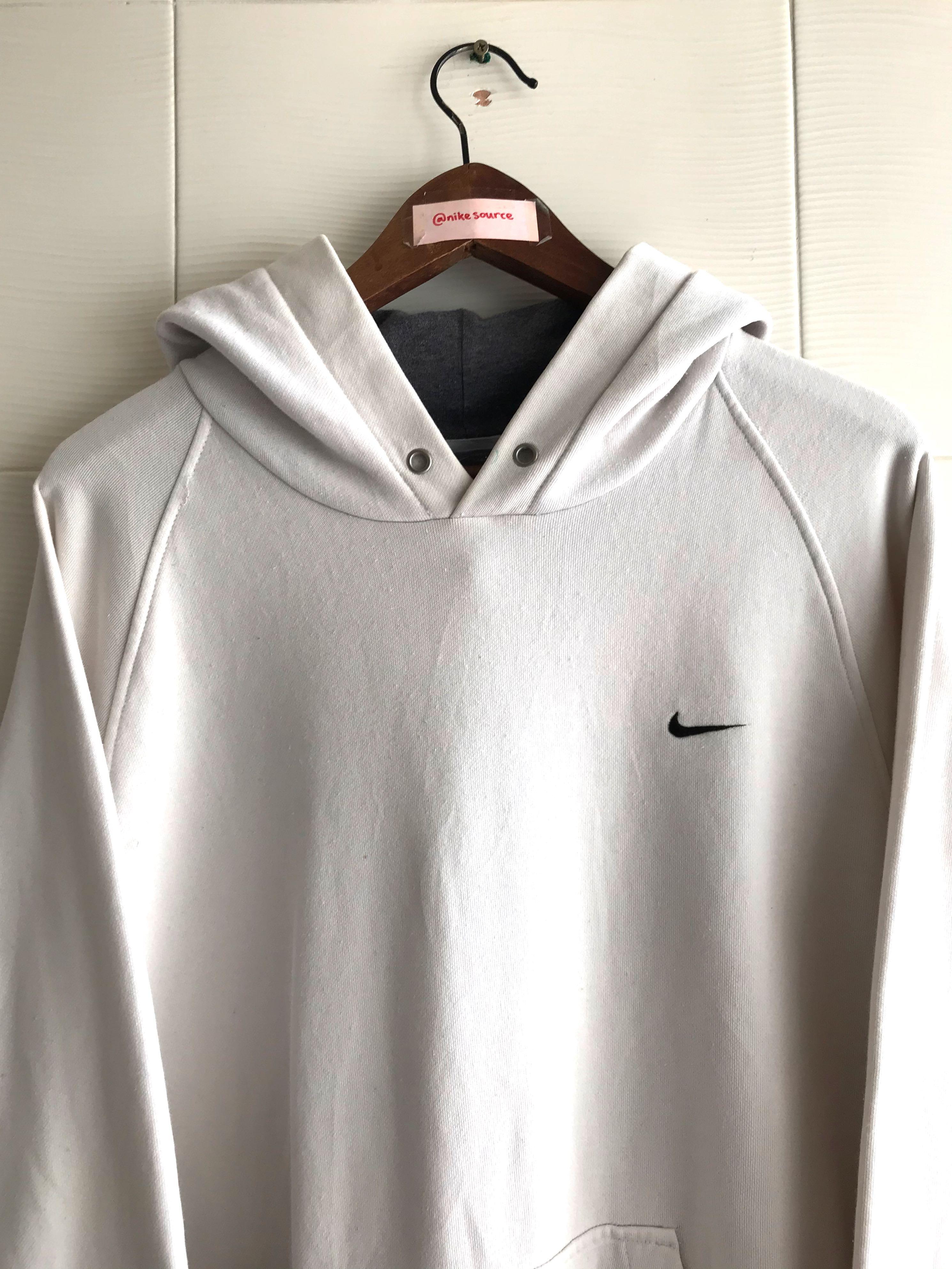 vintage nike side swoosh hoodie