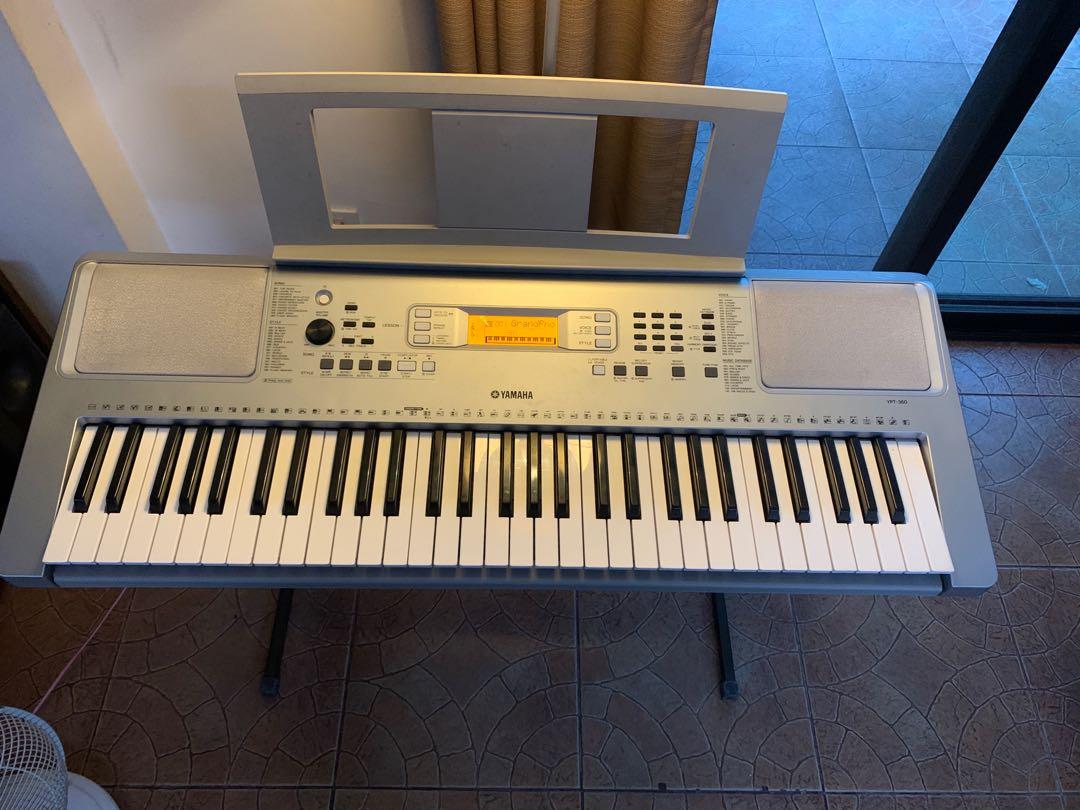 YAMAHA YPT-360, Hobbies & Toys, Music & Media, Musical Instruments on ...