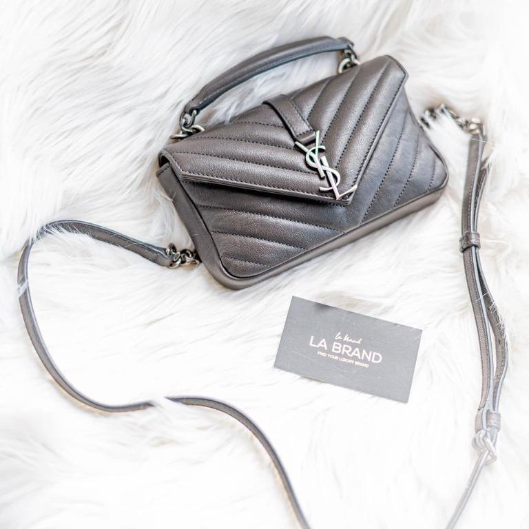 Mini college bag ysl hotsell