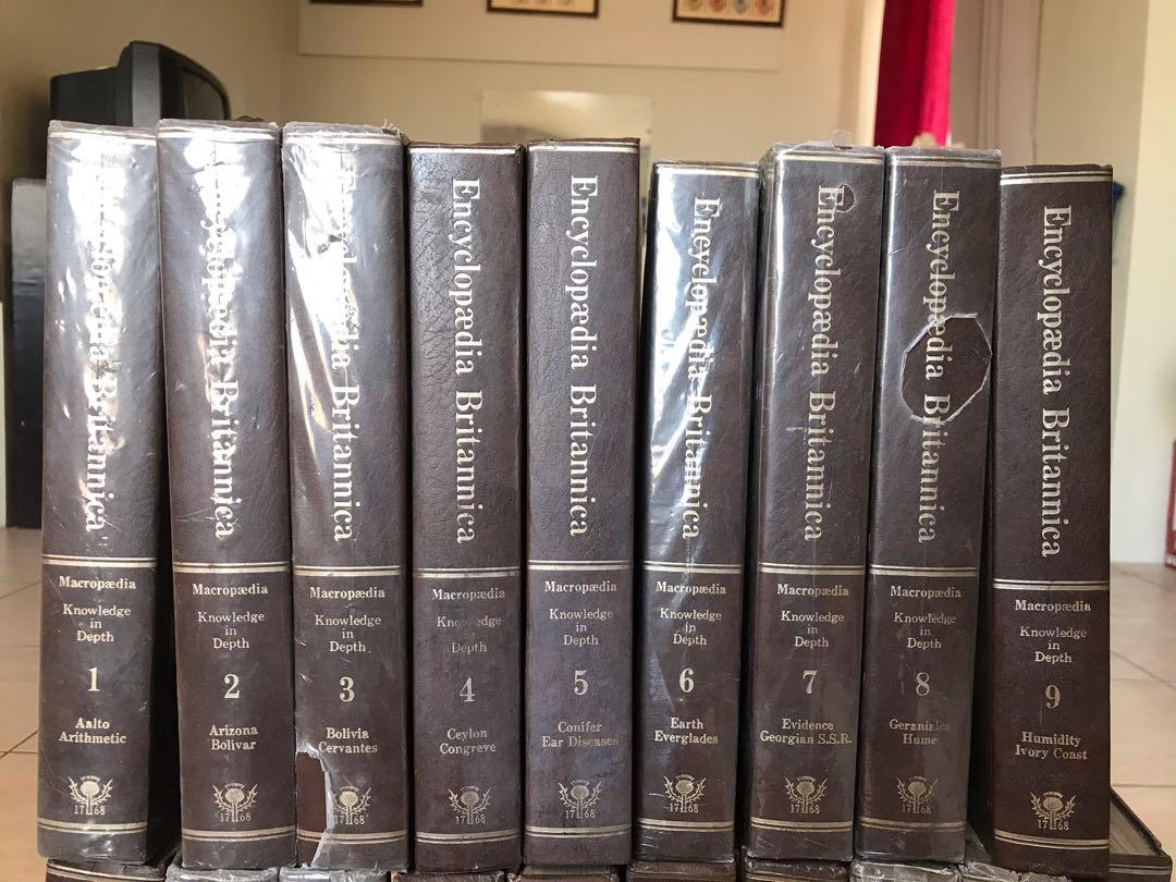 15th Edition of Encyclopedia Britannica (Category: Textbooks) located in Las Pinas. Submitted by _martinmartin (Listing ID 1082736262, Image 2). Description: Make an offer!! Selling our collection of the 15th Edition of Encyclopedia Britannica due to decluttering. The Encyclopaedia Britannica is an English-language online encyclopaedia of general knowledge. It was previously published by Encyclopaedia Britannica, Inc. and others. It was written b