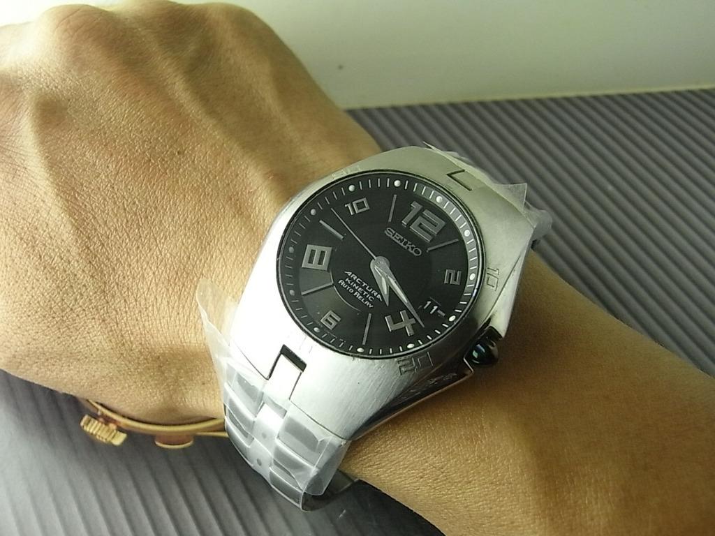 2手JAPAN 42MM錶徑SEIKO 精工5J32-0AP0 100M ARCTURA KINETIC AUTO RELAY 人工動能手錶, 名牌,  手錶- Carousell