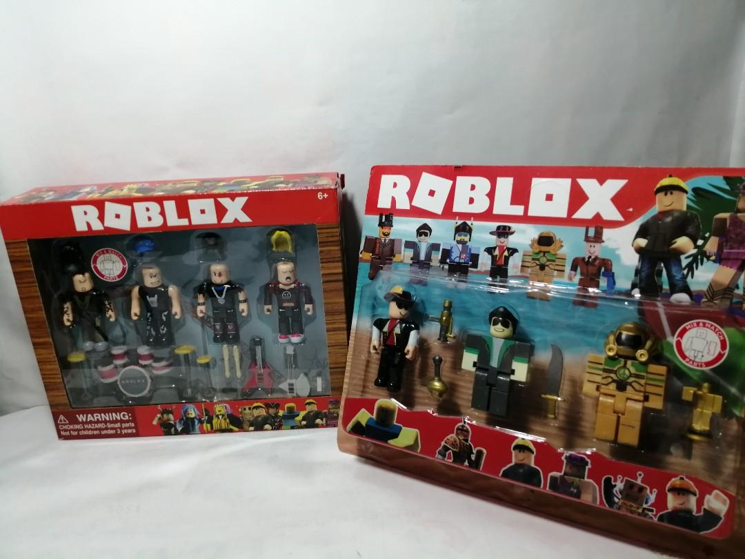 2 Roblox Sets Punk Band And Legends Of Roblox Figure Toys Package Hobbies Toys Toys Games On Carousell - legends of roblox toy
