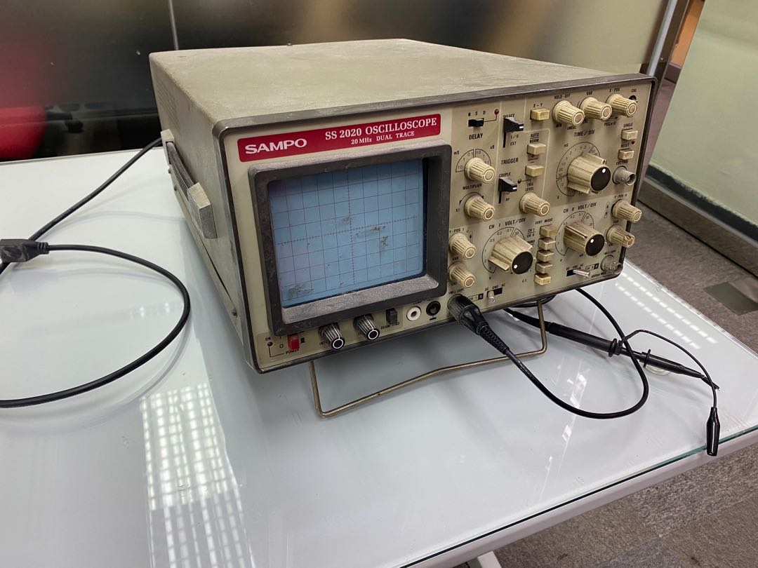 二手） 試波器Sampo Oscilloscope, 手提電話, 電話及其他裝置配件