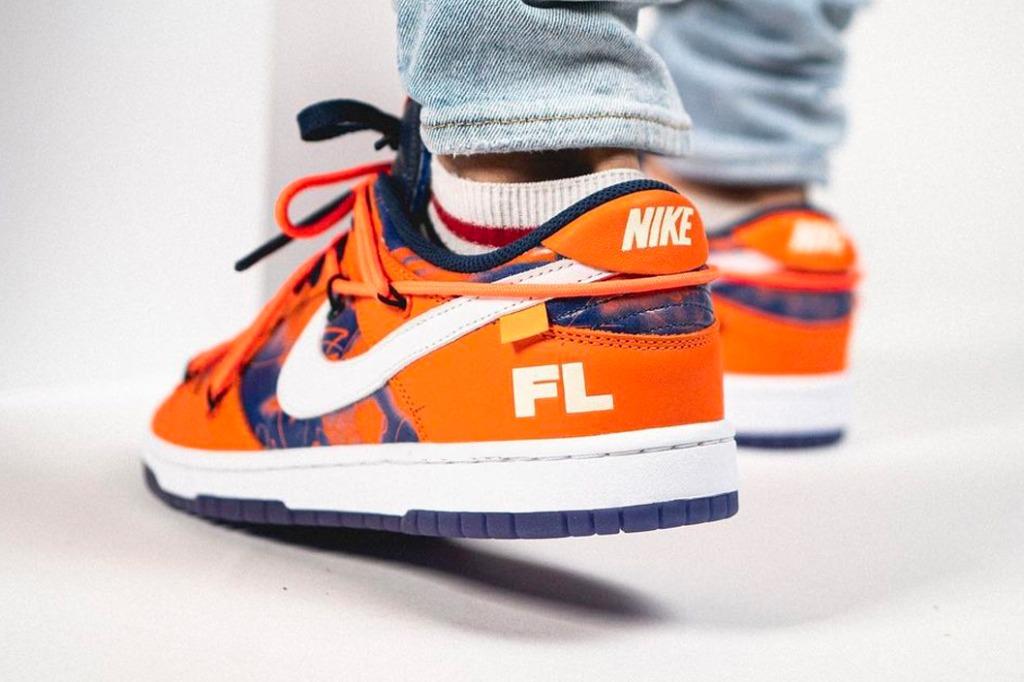 Off-White Futura Nike Dunk Sotheby's Auction