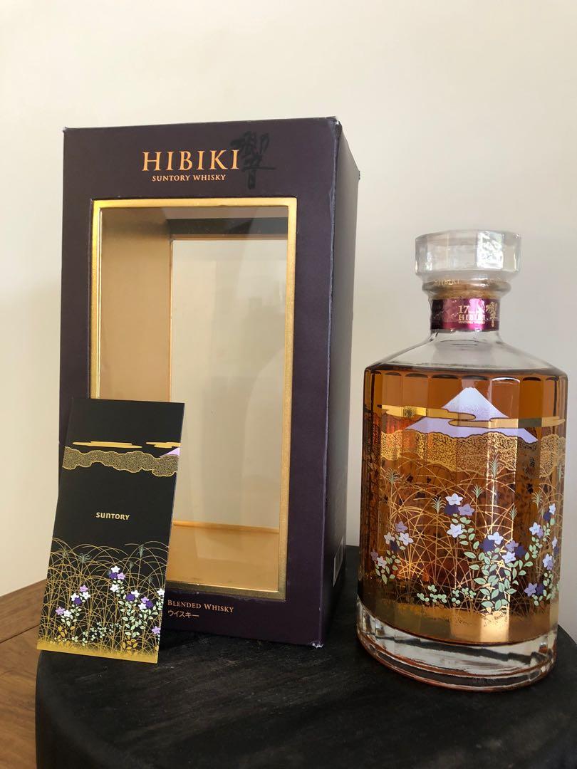 日本威士忌Hibiki 響17年武藏野富士特別版, 嘢食& 嘢飲, 酒精飲料 