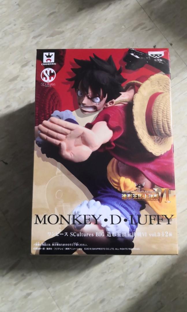 全新one Piece 造形王頂上決戰路飛景品 玩具 遊戲類 玩具 Carousell