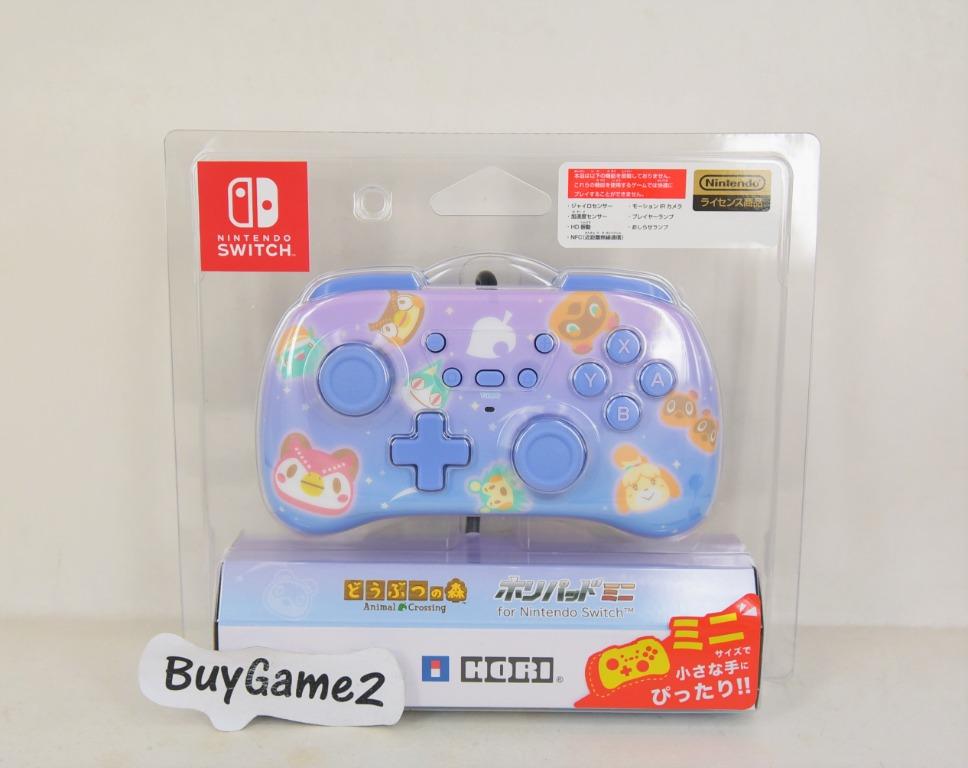 全新 Switch Switch Lite Hori 迷你有線手掣 動物之森 紫色 動物森友會動森animal Crossing 遊戲機 遊戲機裝飾配件 Carousell