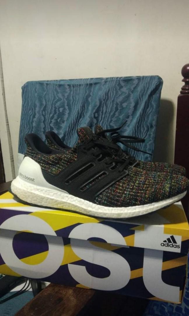 Black multicolor ultra boost 4.0 2025