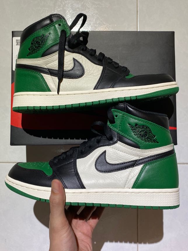 Air jordan 1 Pine Green 1.0 Men s Fashion Footwear Sneakers on