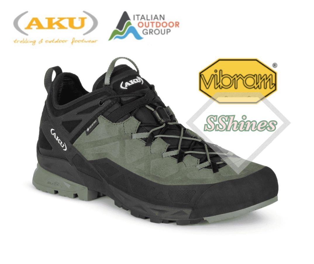New Aku Rock Dfs Gtx 持久防水 透氣舒適 Vibram鞋底強力抓地 攀岩登山靴 專利elica吸震系統 創新dfs鞋 帶系統 防水行山鞋 男子 Men 男子行山鞋 攀岩登山 7251 運動產品 其他運動產品 New Aku Rock Dfs Gtx 持久防水 透氣舒適 Vibram鞋底強力抓地 攀岩登山靴 專利elica吸震系統 創新dfs鞋 帶系統 防水行山鞋 男子 Men 男子行山鞋 攀岩登山 7251 運動產品 其他運動產品