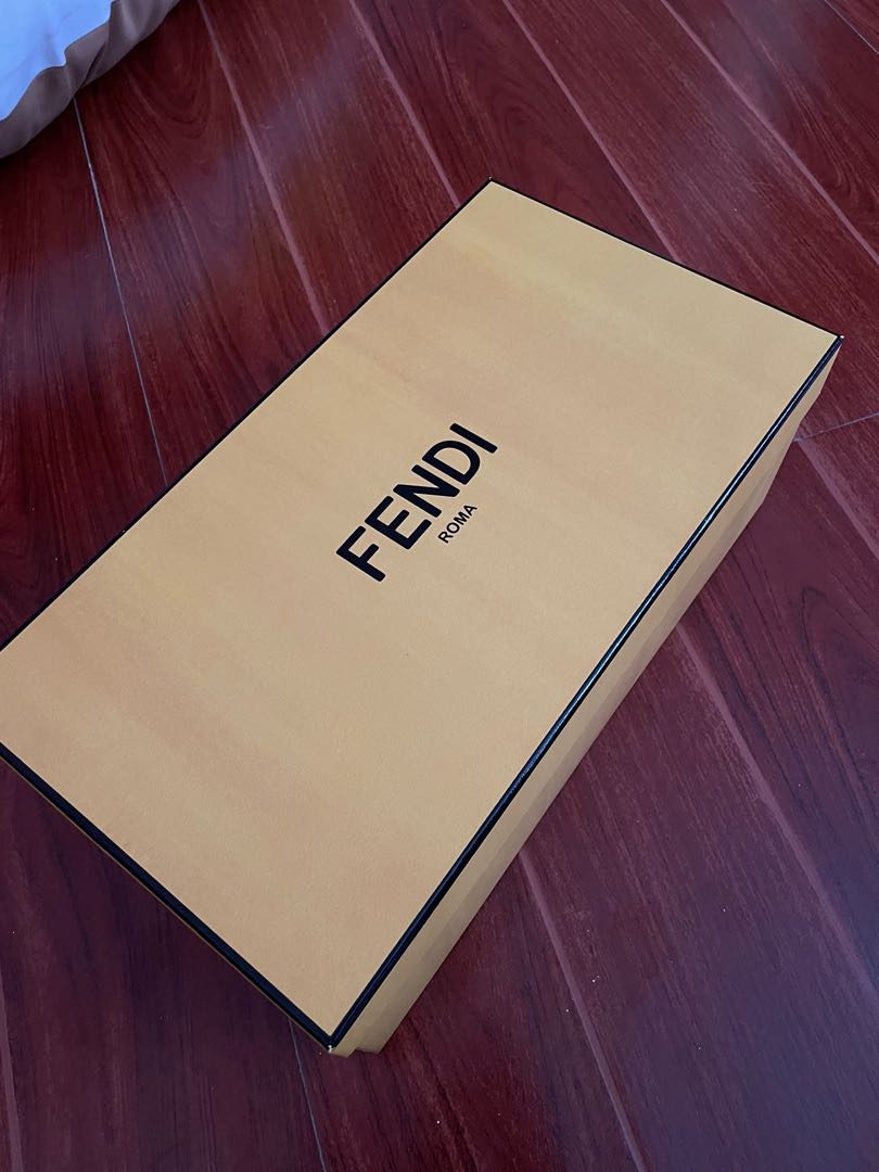 authentic fendi shoe box