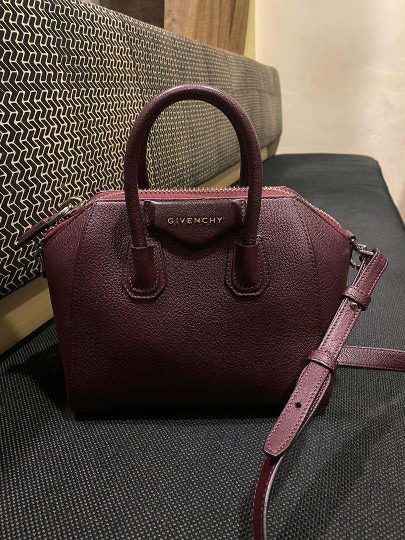 Givenchy antigona bordeaux discount