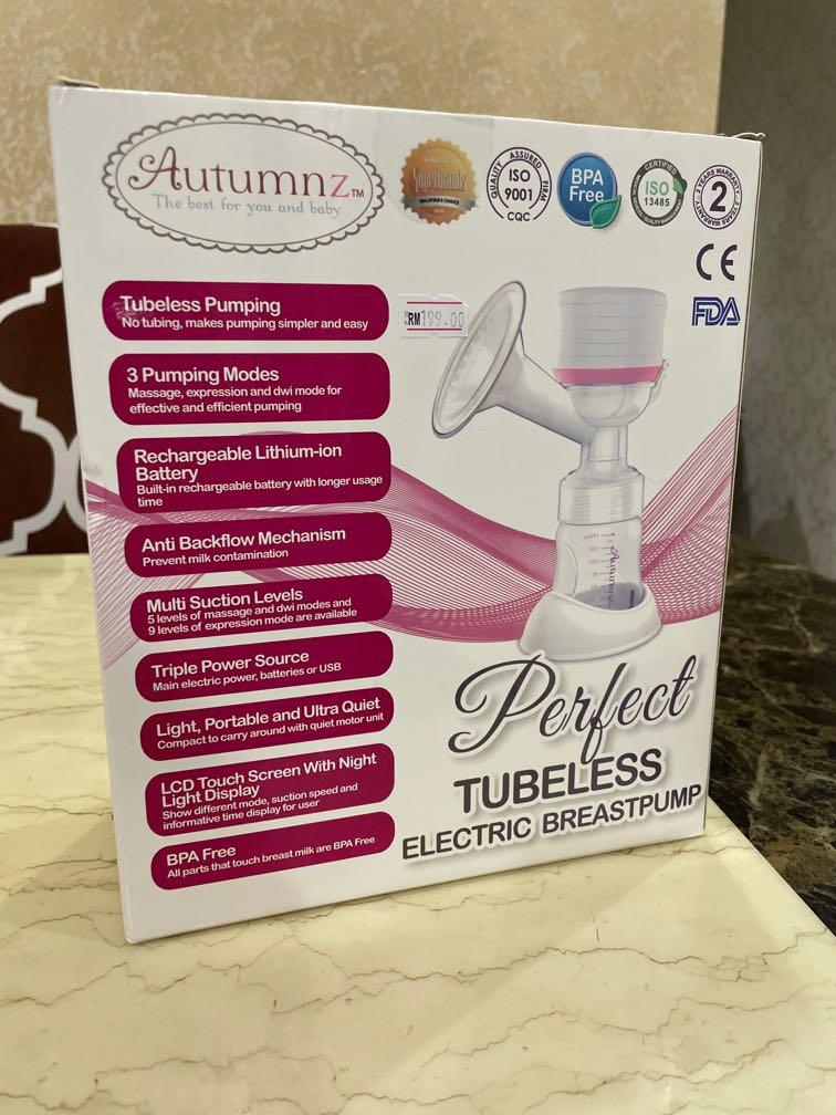 Autumnz Tubeless Electric Breastpump Babies Kids Nursing Feeding On Carousell