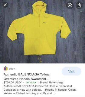 Balenciaga oversize hoodie