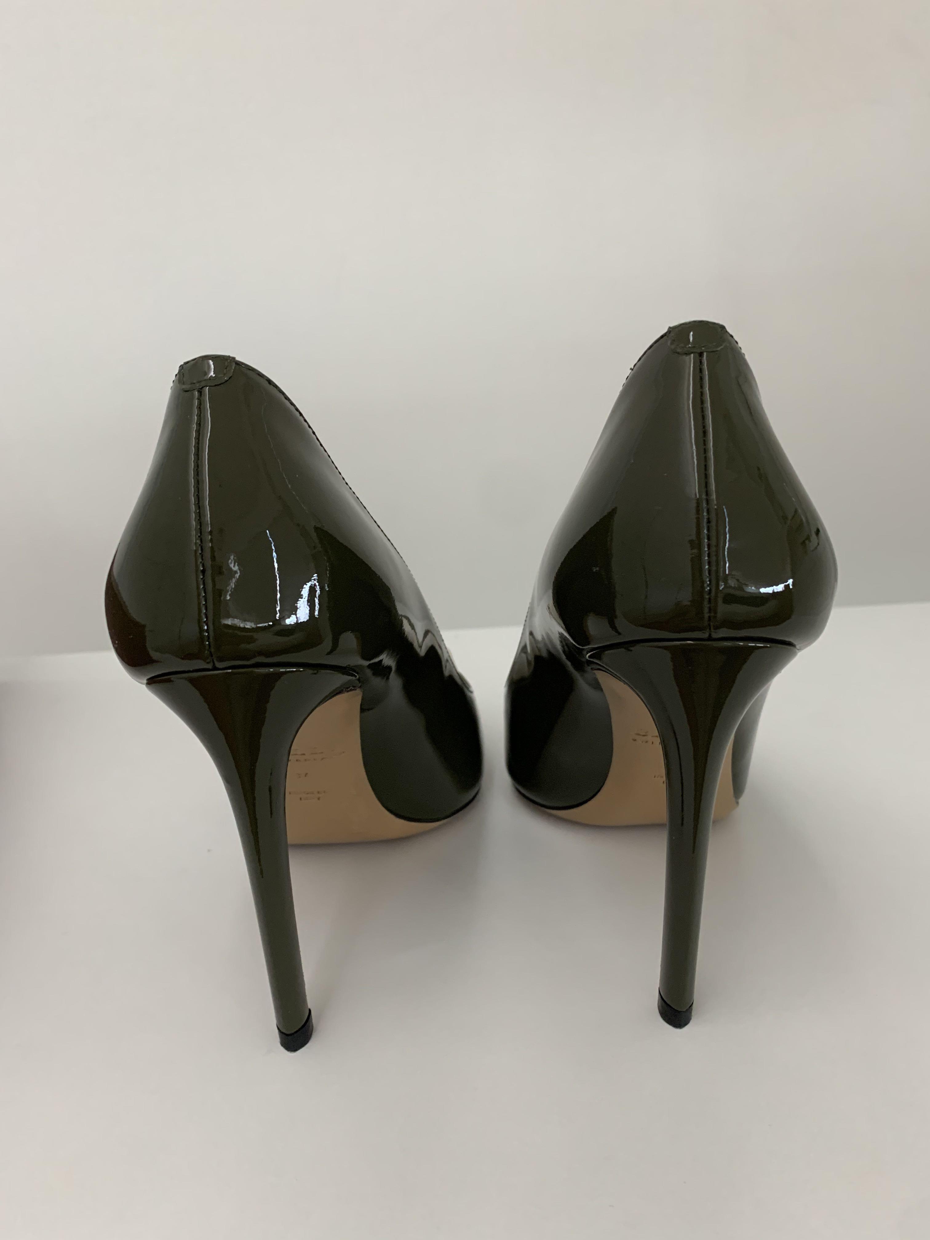 Bally 10cm heel Patent US 6.5 EU4 FR 37 Women s Fashion Footwear Heels on Carousell