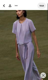 Beyond The Vines (FORM): Lilac Tencel Top