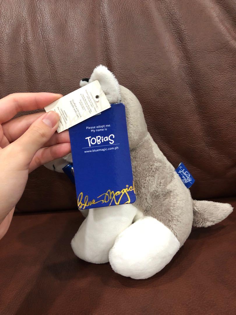 Blue magic wolf stuffed toy online