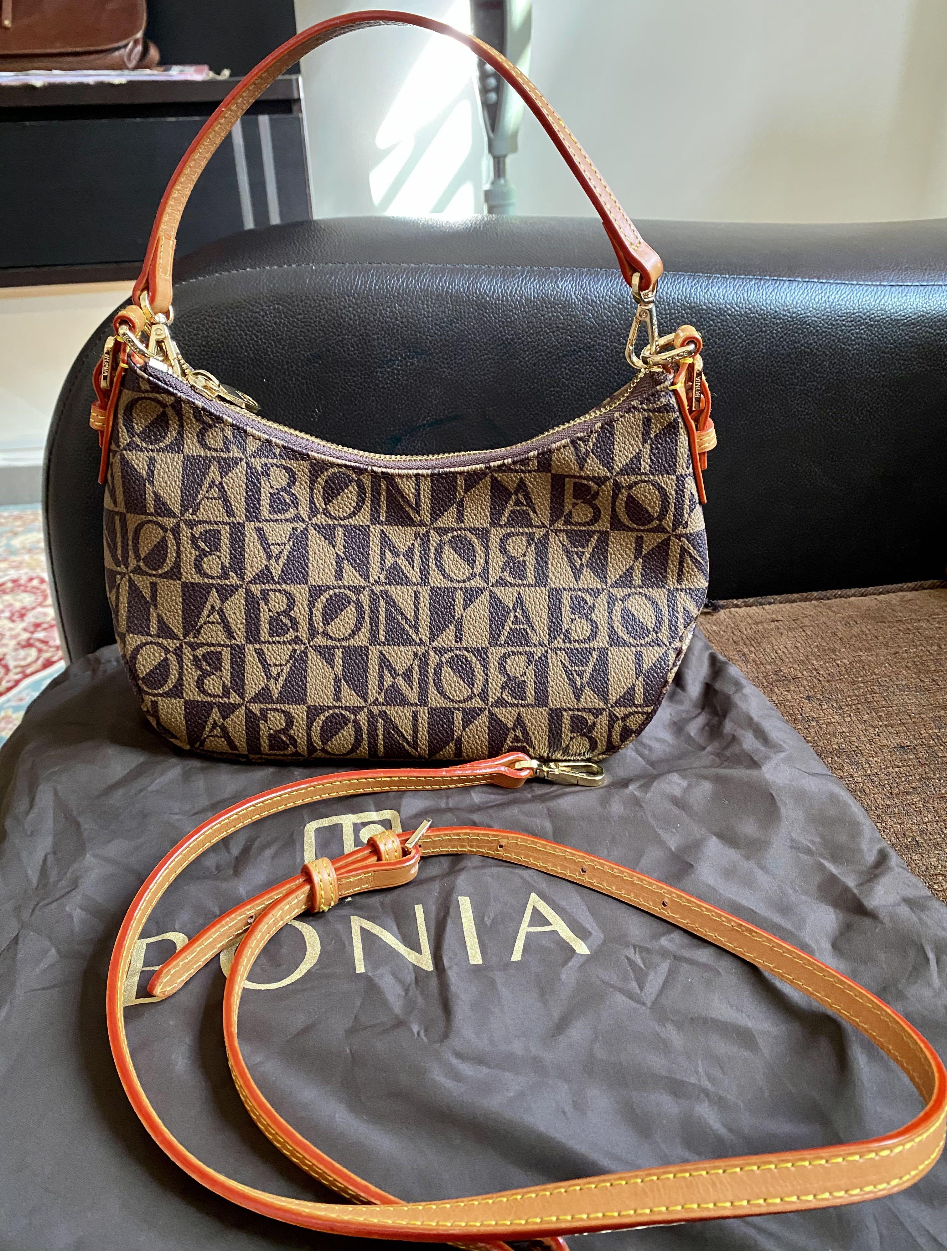 Bonia monogram, Women's Fashion, Bags & Wallets, Purses & Pouches