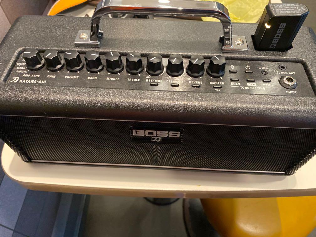BOSS Katana Air - Wireless Guitar Amp with wireless transmitter, Hobbies   Toys, Music  Media, Music Accessories on Carousell