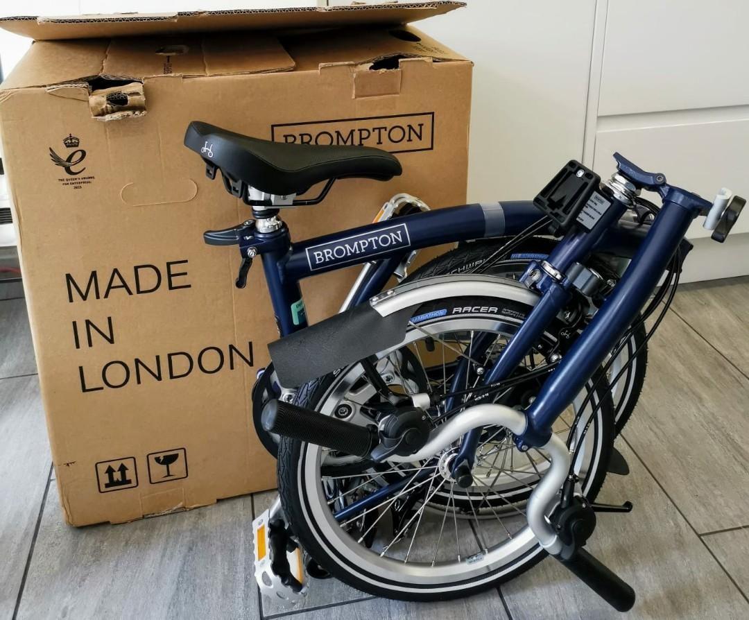 brompton m6l tempest blue