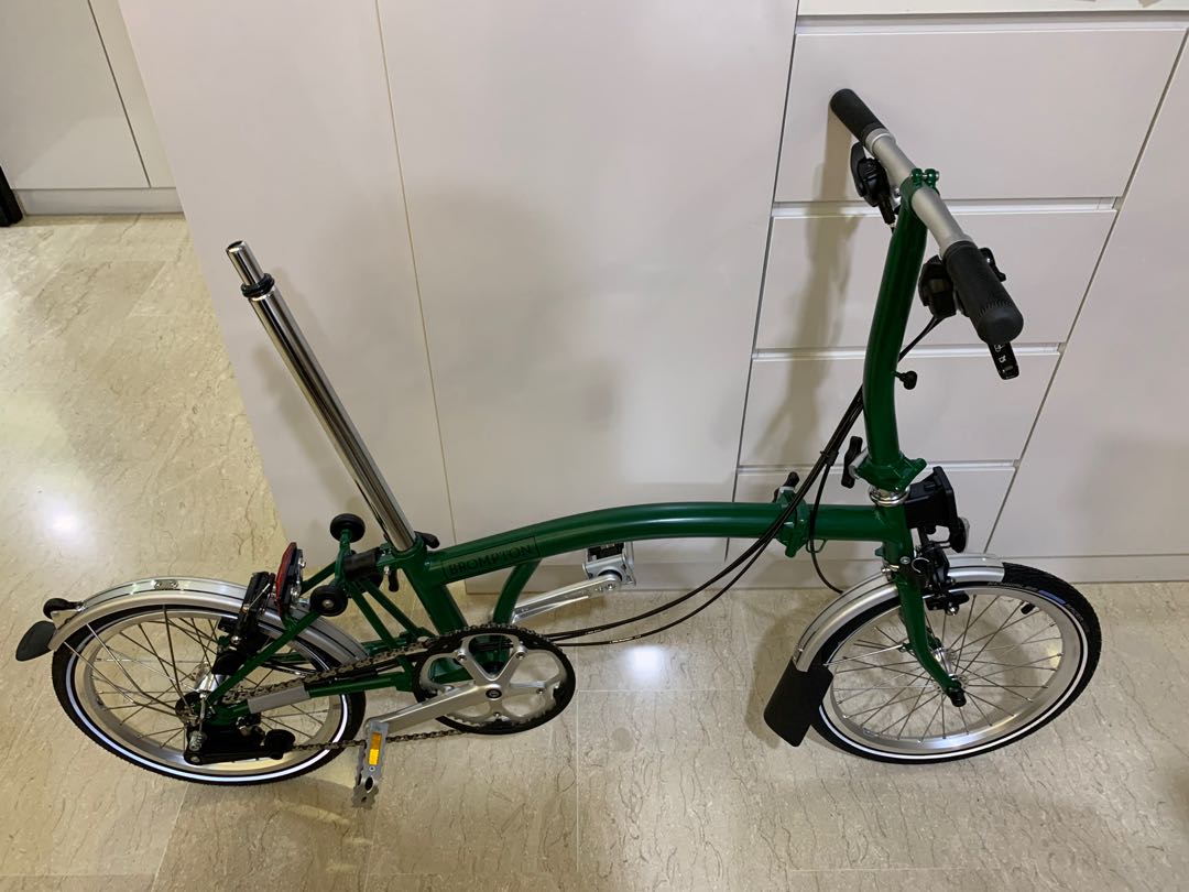 brompton s6l racing green