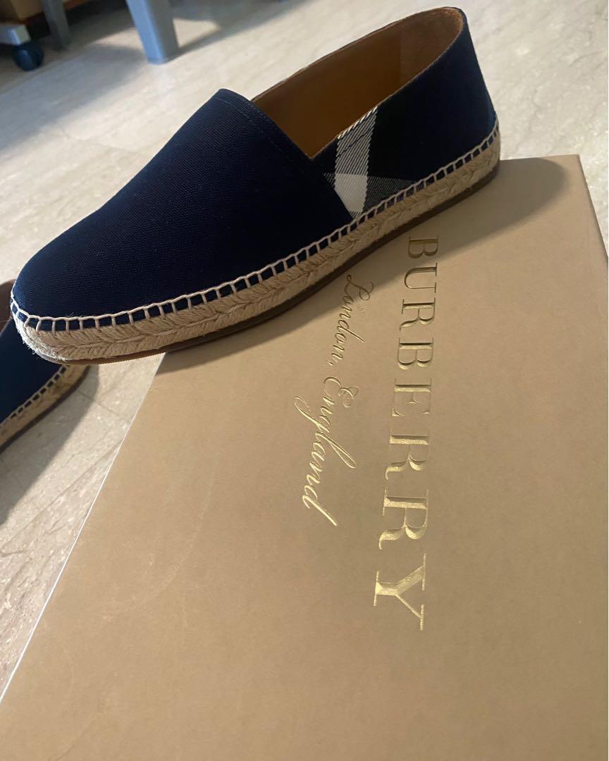 Brand New Burberry shoes Pateman ESP size 40 Luxury Sneakers
