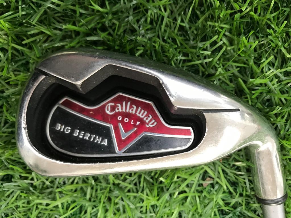 Callaway Big Bertha 2006 Irons graphite shafts regular flex