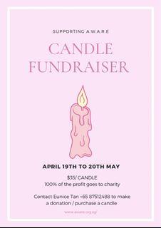 Candles For fundraiser