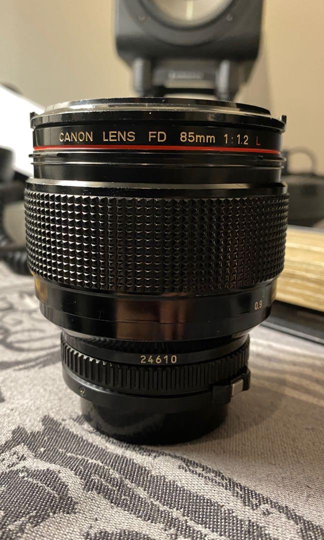 Canon FD 85mm F1.2 L, 攝影器材, 鏡頭及裝備- Carousell