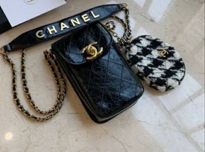 Chanel cell phone sling bag Clearance