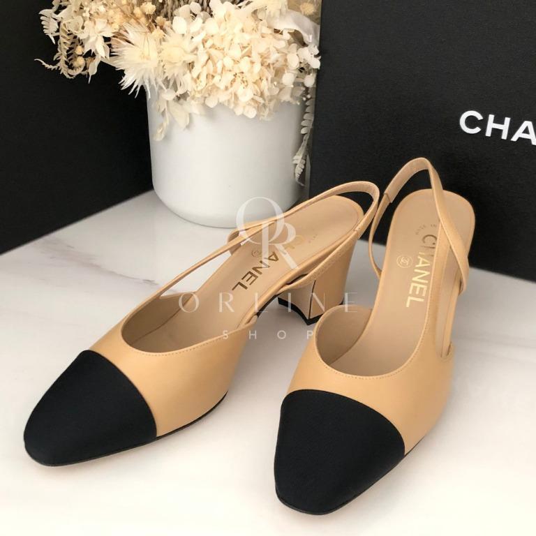 Chanel new arrivals nude shoes