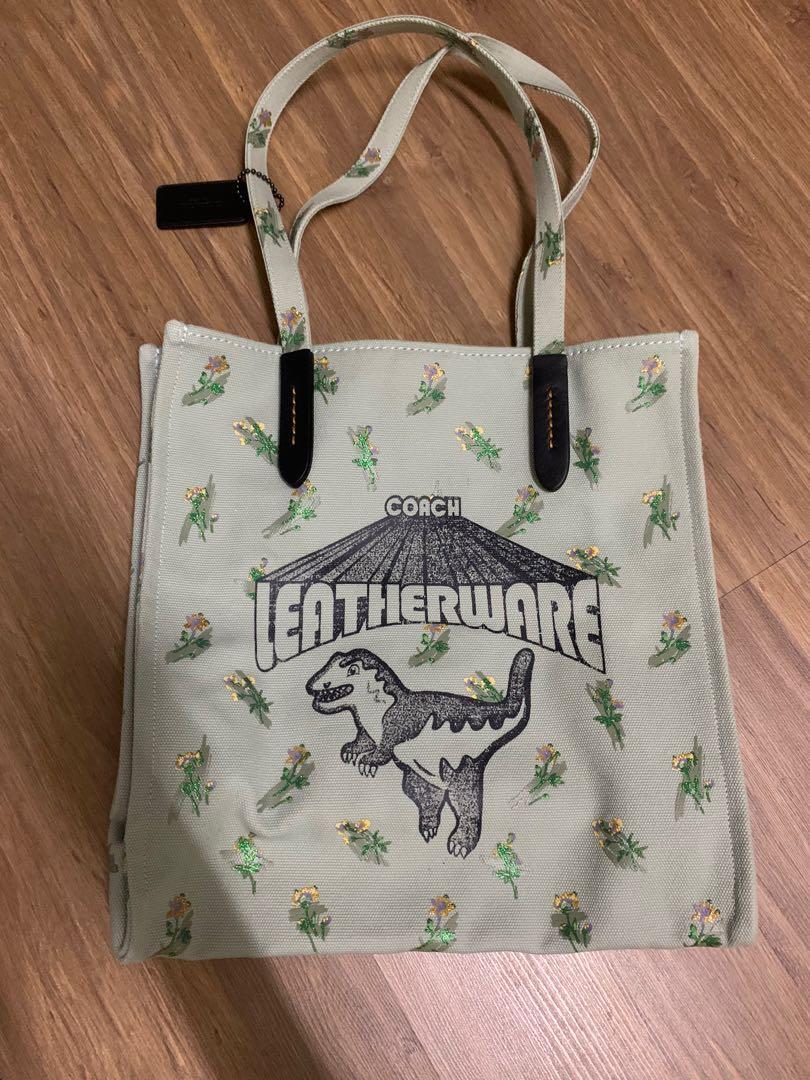 Coach rexy tote bag best sale