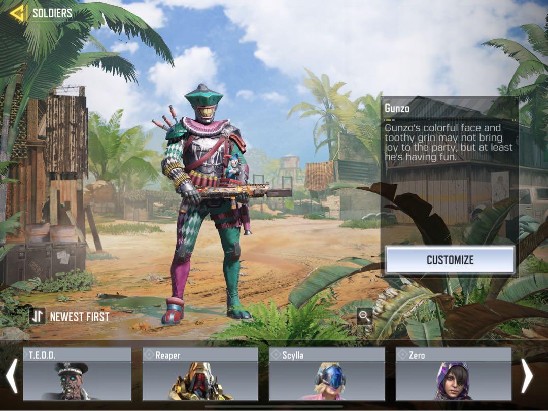 CODM Season 1 legendary (Purple S1 Frame) Rare Account, Video Gaming