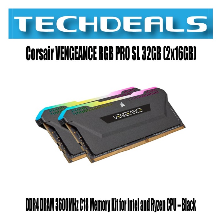Corsair Vengeance RGB Pro DDR4-3200 4x8GB Review: Lights & Action