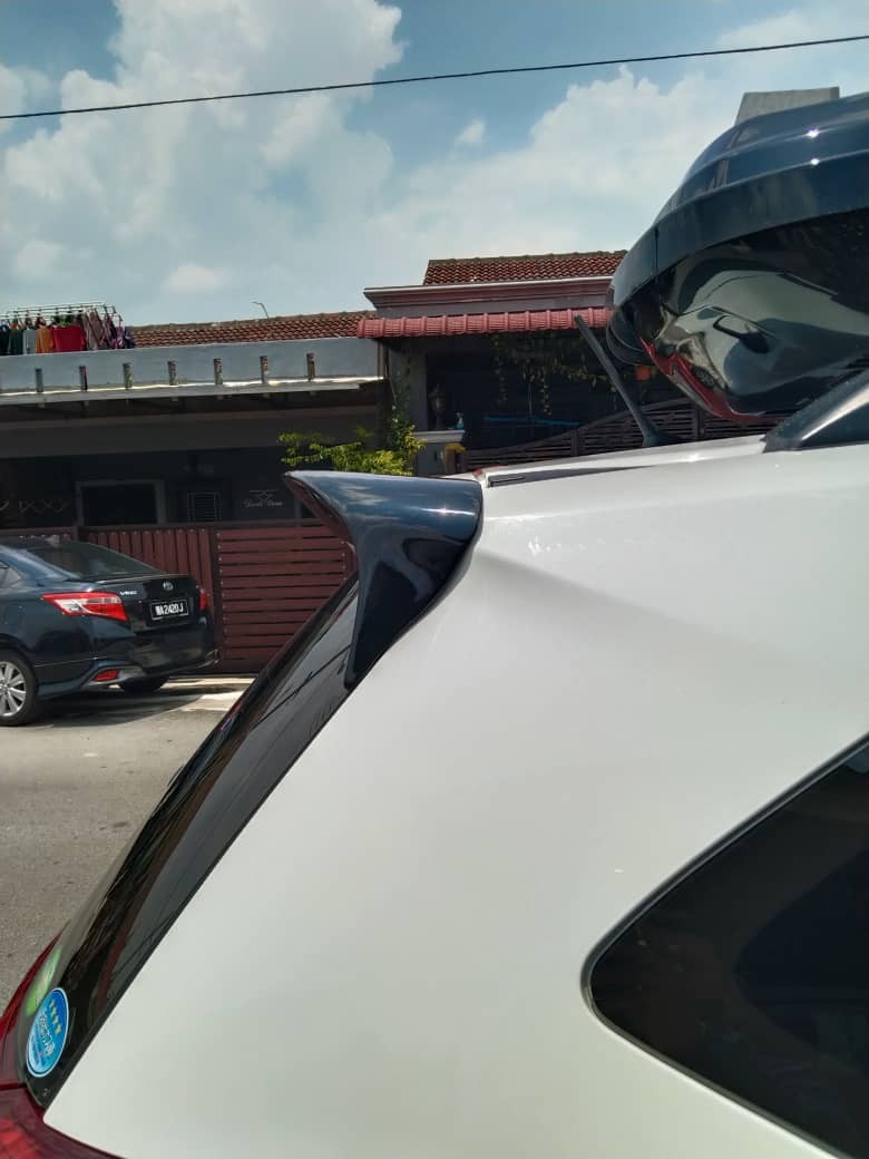 Custom Made Spoiler for Honda BRV, Auto Accessories on Carousell