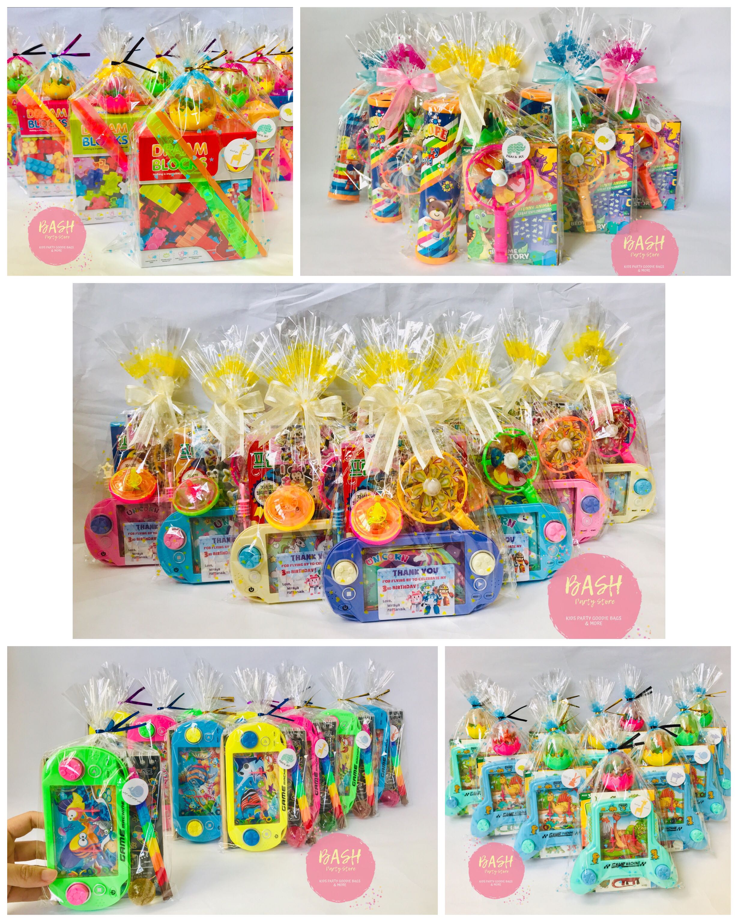 Customised Pretty Kids Party Goodie Bags (Graduation Gifts, Year End  Gifts), Hobbies & Toys, Stationery & Craft, Stationery & School Supplies on  Carousell