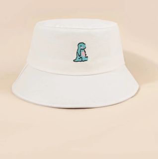 cute dino bucket hat, Women's Fashion 