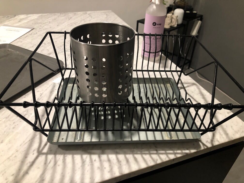 Dish Rack Ikea, Kitchen & Appliances di Carousell