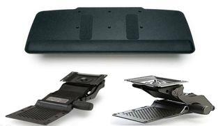 ERGOPRISE TRACKLESS KEYBOARD TRAY SYSTEM - 27" WIDE HDPE TRAY