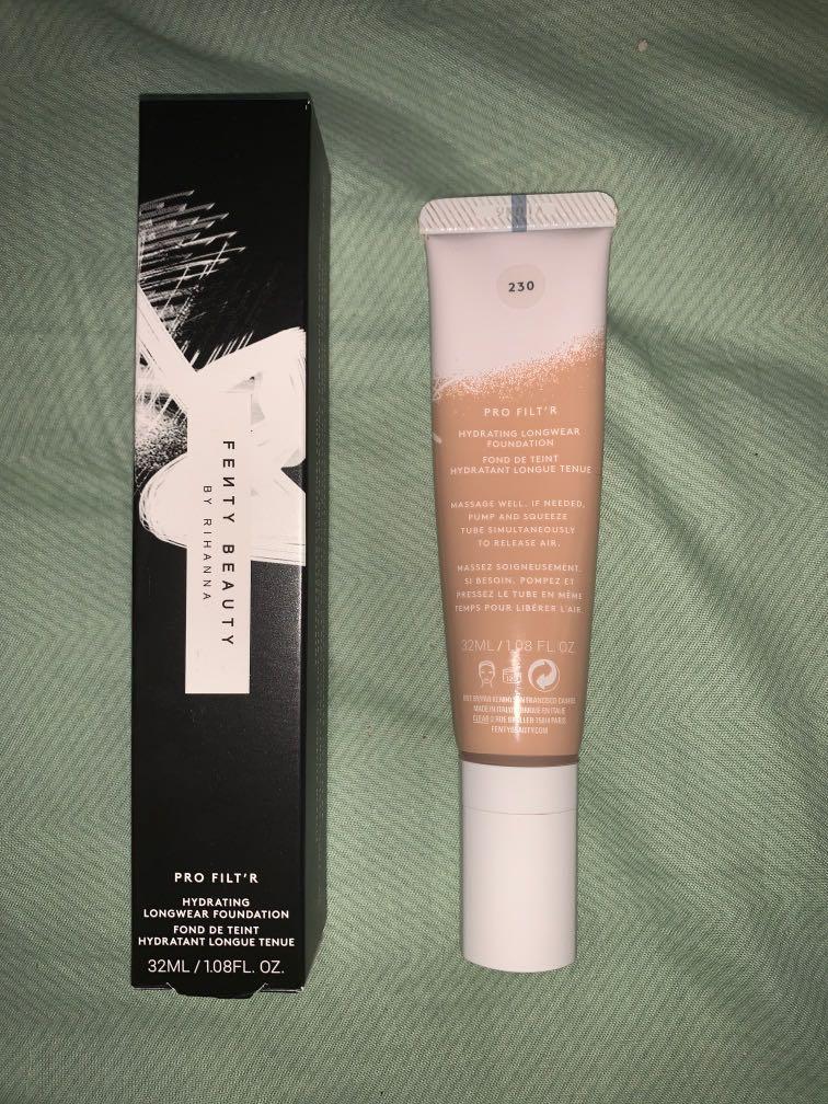 Fenty Beauty Hydrating Longwear Foundation Shade 230 Health Beauty Makeup On Carousell Fenty Beauty Hydrating Longwear Foundation Shade 230 Health Beauty Makeup On Carousell