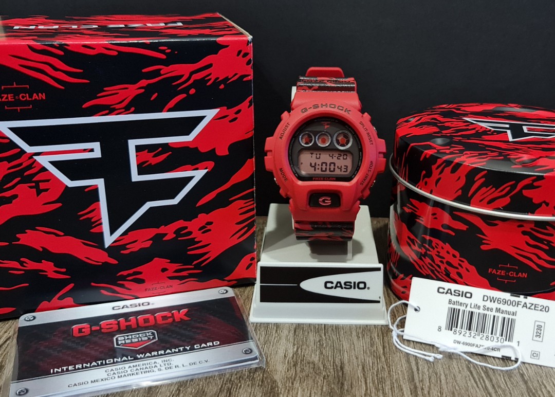 G Shock Faze Clan DW 6900FAZE20 4CR Mobile Phones Gadgets